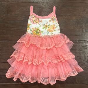 Floral Matilda Jane Girls Dress 2T